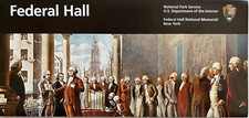 2026 FEDERAL HALL MEMORIAL - NY    NATIONAL PARK SERVICE UNIGRID BROCHURE/MAP picture