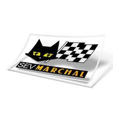 S.E.V. Marchal No background Vintage IMSA Racing  Transfer Sticker picture