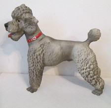 Vintage Smoke Grey Standing Poodle Dog Figurine ~ Breyer #69 1958-68 picture