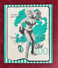 Vintage 1965-66 Club Lido Wall Calendar - Starring 