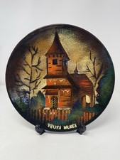 Vintage Dekor Zagreb Rucni Rad Enamel On Copper Decorative 12 1/4