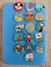 Disney Mickey Mouse Club Mystery Pin Set of 16 picture