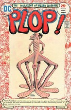 Plop #10 VF; DC | March 1975 Basil Wolverton - w/Bag+Board picture
