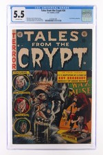 Tales from the Crypt #34 - E.C. Comics 1953 CGC 5.5 Ray Bradbury adaptation. picture
