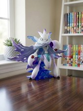 Pokemon Mega Scizor Shiny Custom Statue Figure Cape Anime Collectible Model Toy picture