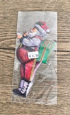 Vtg Department 56 Metal Santa Claus Ornament Dept 56 St Nick Holiday Christmas picture