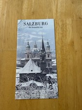 Vintage Salzburg The Beautiful City Austrian Airlines Travel Brochure Austria picture