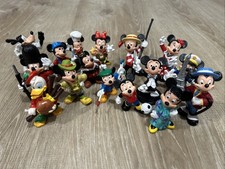 Vintage Disney Bullyland PVC Lot Mickey Minnie Mouse Goofy Karate Donald Guard picture