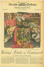 Kings Fools or Geniuses Albert Wiggam J F Dobie J Scott Williams January 18 1931 picture