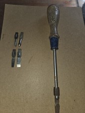 VINTAGE 1960s CRAFTSMAN USA  TOP HANDLE W/BITS Rare A7 picture