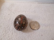 2 Beautiful Polished Ocean Jasper Eggs - 2x1.25