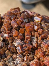 Large Vanadinite 2lb 5oz Deep Cherry Red Displays Well Morocco picture