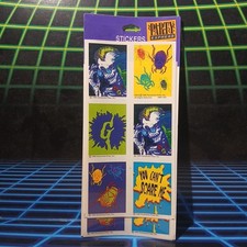  1995 Goosebumps Party Express Sticker Pack Sealed 4 Sheets Vintage picture