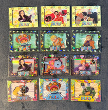 🏴☠️One Piece Cyber Cel Series 2 Lot – 12 Unscanned Cards Including 3 Icons🏴☠ picture