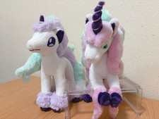 Pokemon Plush Galar Ponyta Galarian Rapidash 2 Pack Collectible Edition Set picture