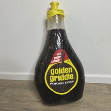 RARE Vintage Golden Griddle Pancake Syrup Blow-up/Inflatable Display  picture
