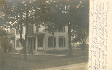 House Unknown Postcard c1907 undivided back  Real Photo RPPC New York? N picture