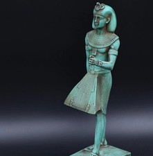 Egyptian Artifacts A Rare Authentic Pharaonic Statue Egyptian Phataoh Khufu BC picture