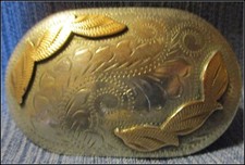 RARE AWESOME KELLEY Buckles Denver Western Hand Engraved Beautiful Belt Buckle  picture