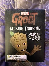 Guardians of the Galaxy Groot Talking Figurine Plus Mini Groot Book NEW picture