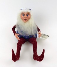Vintage Meredith Edwards 1997 The Christmas Goose Jester Collector’s Doll picture