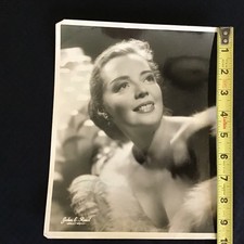 Vintage Signed Hollywood Starlet Photo John E Reed Studio 8x10 Casting Portrait picture
