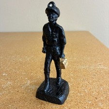 Coal Miner with Rhinestone Headlamp Made Entirely From West Virginia Coal 6.5