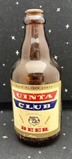 Vintage Uinta Club Beer Bottle 1940/50's Tivoli Brewing Co. Denver CO USA 12oz picture
