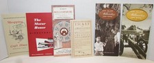 Vintage Williamsburg, Virginia Travel Items: Brochure, Tickets, Guide, Directory picture