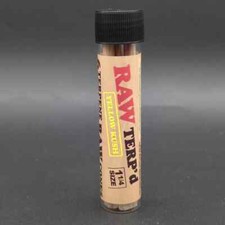 RAW TERP'D YELLOW KUSH PRE-ROLLED 1 1/4 SIZE CONES - 6 CONES picture