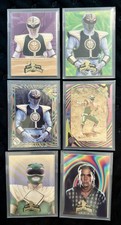 1994 MMPR Collect-A-Card Power Foil & Subset Lot 6x Green White Ranger NM picture
