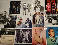 1966 Batman TV Cast Signed Photo Lot 13 Adam West + Burt Ward + Yvonne Craig picture