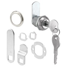 Prime-Line U 9941 Diecast Drawer and Cabinet Lock, 3 5/8 in., Stainless Steel picture