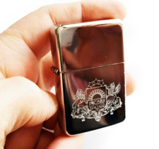 Latvia Coat of Arms Engraved Lighter With Gift Box - FREE ENGRAVING picture