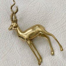 Vintage MCM Dolbi Cashier Brass Antelope picture
