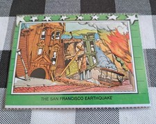 1976 Scholastic American History Trading Card The San Francisco Earthquake picture