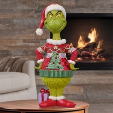 Jim Shore 2026 ~ Grinch In Ugly Sweater Statue ~ 20.2