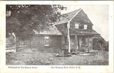 Hollis, NH New Hampshire  THE WISHING WELL  Hillsborough County  1914 Postcard picture
