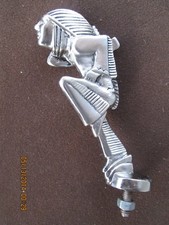 sioux chief tomahawk war dance ratrod hotrod car hood ornament  picture