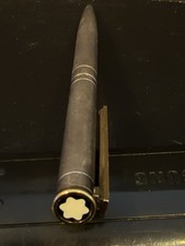 Vintage Montblanc Noblesse Sterling Silver Ballpoint Pen Needs Service & Ink picture