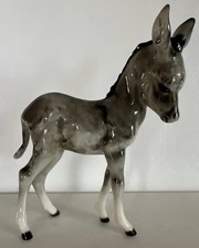 Hutschenreuther JHR Porcelain Selb Bavaria Germany Vintage Donkey Burro Figurine picture