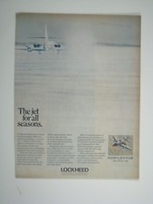Lockheed Dash 8 JetStar Vintage Aviation Advertisement Print AD 1967 picture