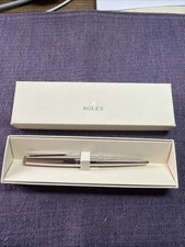 Authentic Rolex 2014 Baselworld VIP Gift 🎁 silver wave-pattern pen.New In box❗️ picture