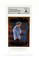 2024 Topps Chrome Dune Behind the Scene signed by Denis Villeneuve SWAU Slab picture
