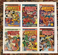 FANTASTIC FOUR LOT OF 18 VF+ BRONZE AGE CLASSIC COMICS #151-191 & GIANT & RECORD picture