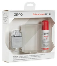 Zippo 52RBDI,  Gift Set, Butane and Double Torch Flame  Insert picture