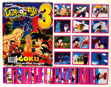 ALBUM DRAGON BALL 3 Navarrete Reedition + Full Set 204/204 Stickers PERU 2022 picture