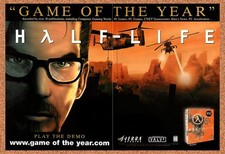 1999 Half-Life GOTY Original Advertisement / Retro Promo v4 picture