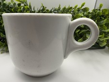 Chunky Vintage Trigger Finger Ironstone / Restaurant Ware Coffee Cup picture