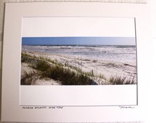 FLORIDA ATLANTIC HIGH TIDE ORIGINAL COLOR MATTED PHOTOGRAPH-SIGNED By Martin. picture